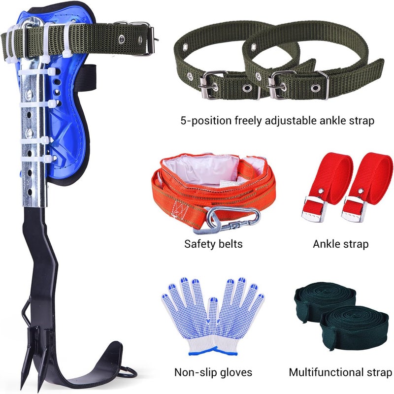 Lenareli Climbing Equipment. Tree - Climbing Kits. Anti - Slip Climbing Tools with footboards. —— Forestry Operation Equipment Suitable for Rock Climbing, Tree Trimming, Hunting, and Fruit Picking. - Image 4